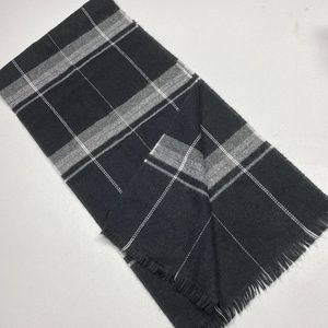 Free Add-on BLK/WHT Plaid  Unlabeled Scarf. Fall Sale